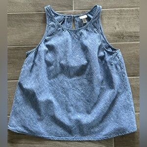 a new day Blue Tank Top
